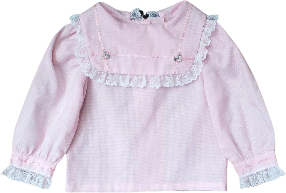 Clearance 80s Pink Toddler Shirt Jcpenney Vintage Pink Girls Shirt, Spring Girls Shirt, Pretty Pink Toddler Shirt, 2t by Toddle Time