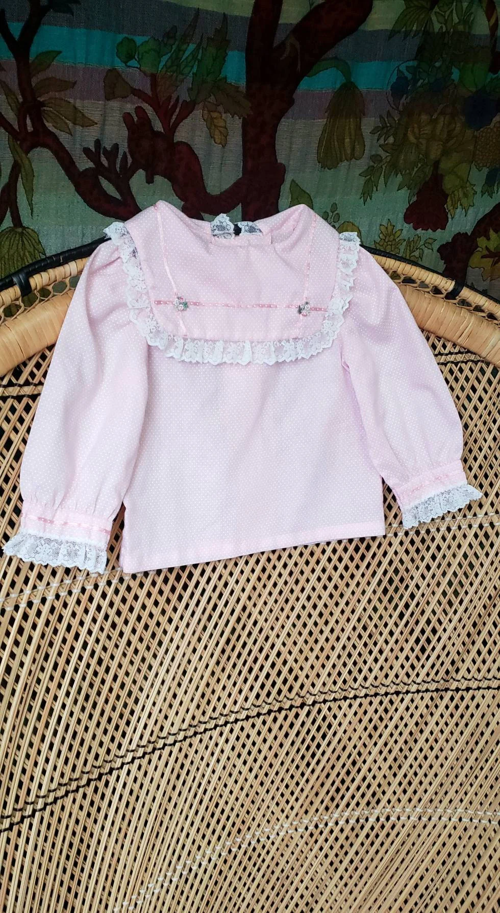 Clearance 80s Pink Toddler Shirt Jcpenney Vintage Pink Girls Shirt, Spring Girls Shirt, Pretty Pink Toddler Shirt, 2t by Toddle Time - Image 3