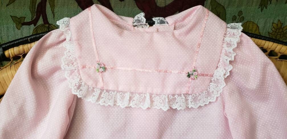 Clearance 80s Pink Toddler Shirt Jcpenney Vintage Pink Girls Shirt, Spring Girls Shirt, Pretty Pink Toddler Shirt, 2t by Toddle Time - Image 5