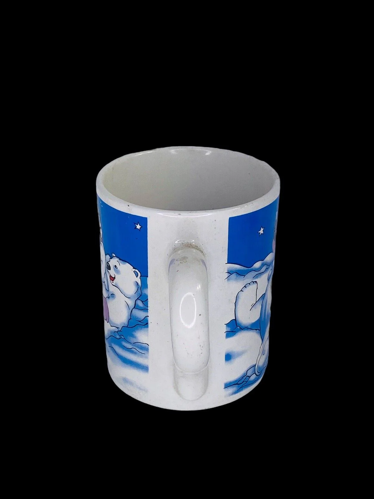 ☆ Coca Cola Polar Bear Mug Cup Coffee Coke Gibson 1999 Snow Winter Holiday Vntg - Image 10
