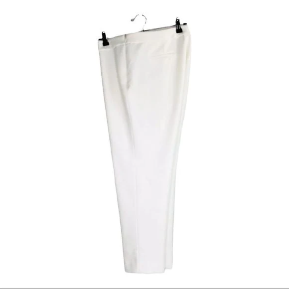 Collection Karen Straight Leg Cigarette Ankle Lined Womens Pants White by Carlisle - Image 8