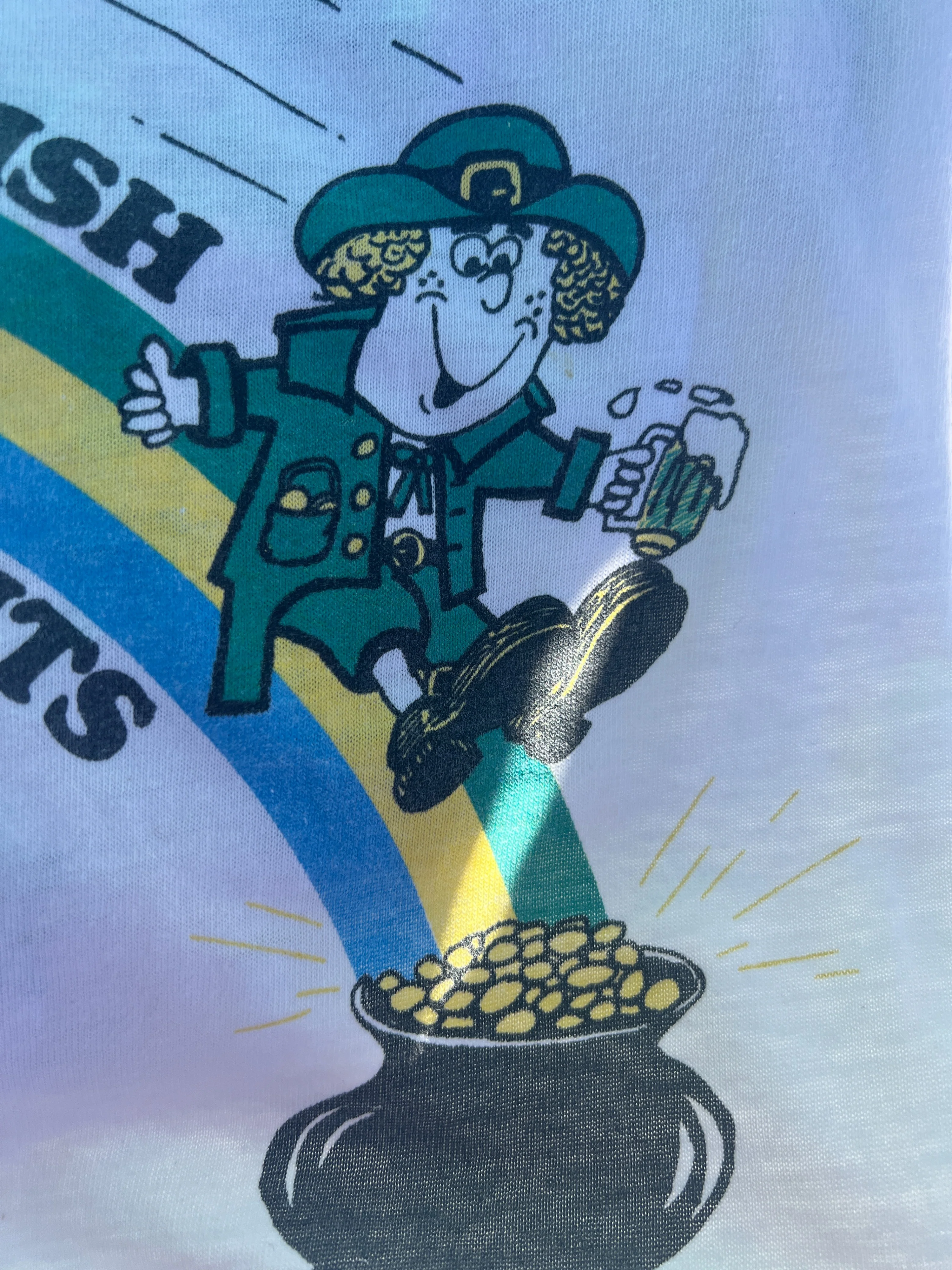 Columbia Goes Irish Leprechaun T-Shirt  by Hanes - Image 6