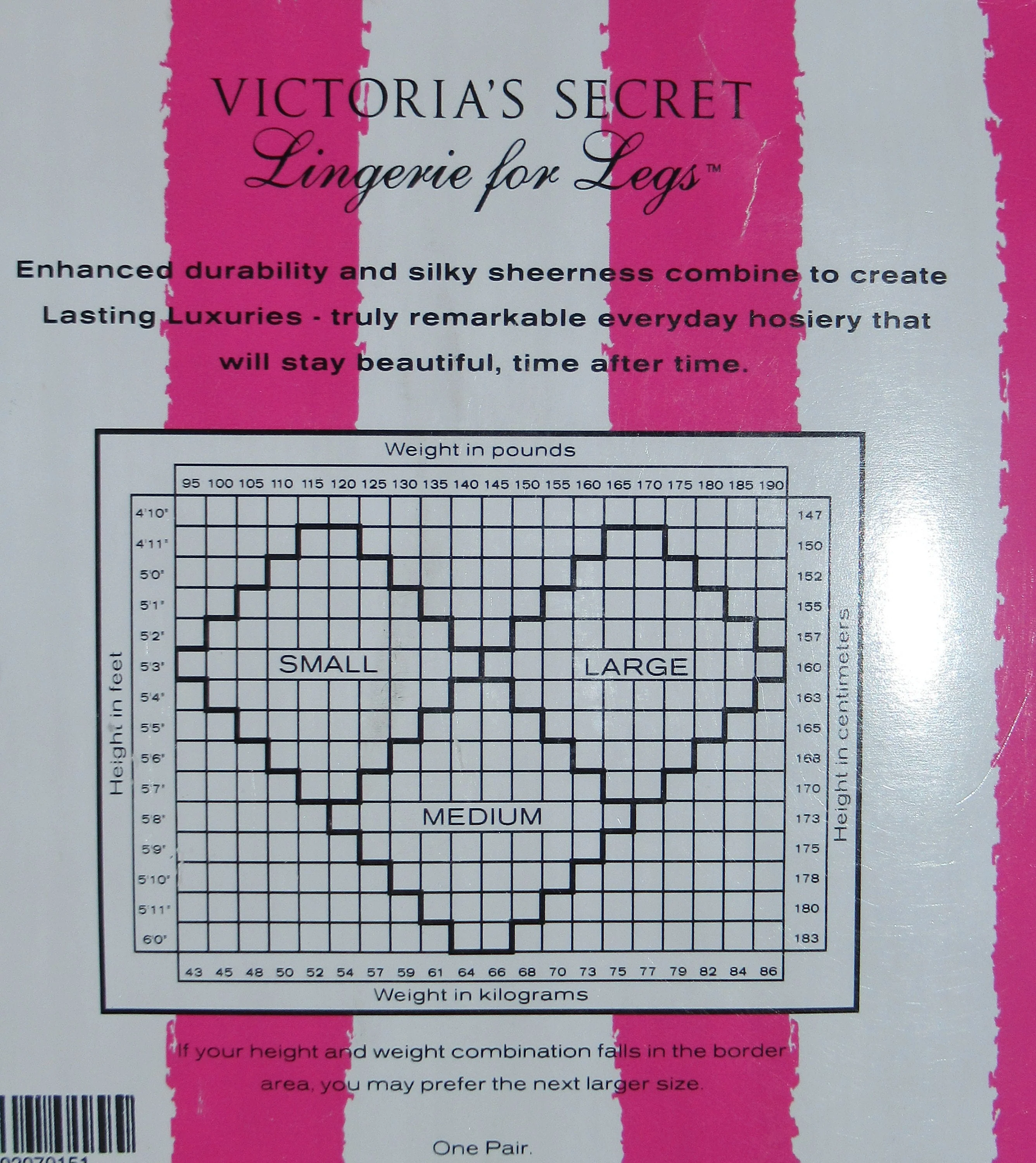 Control Top Panty Hose Victoria's Secret Lasting Luxuries Vintage New In Package Natural Beige Nylon Spandex by Victoria's Secret - Image 4