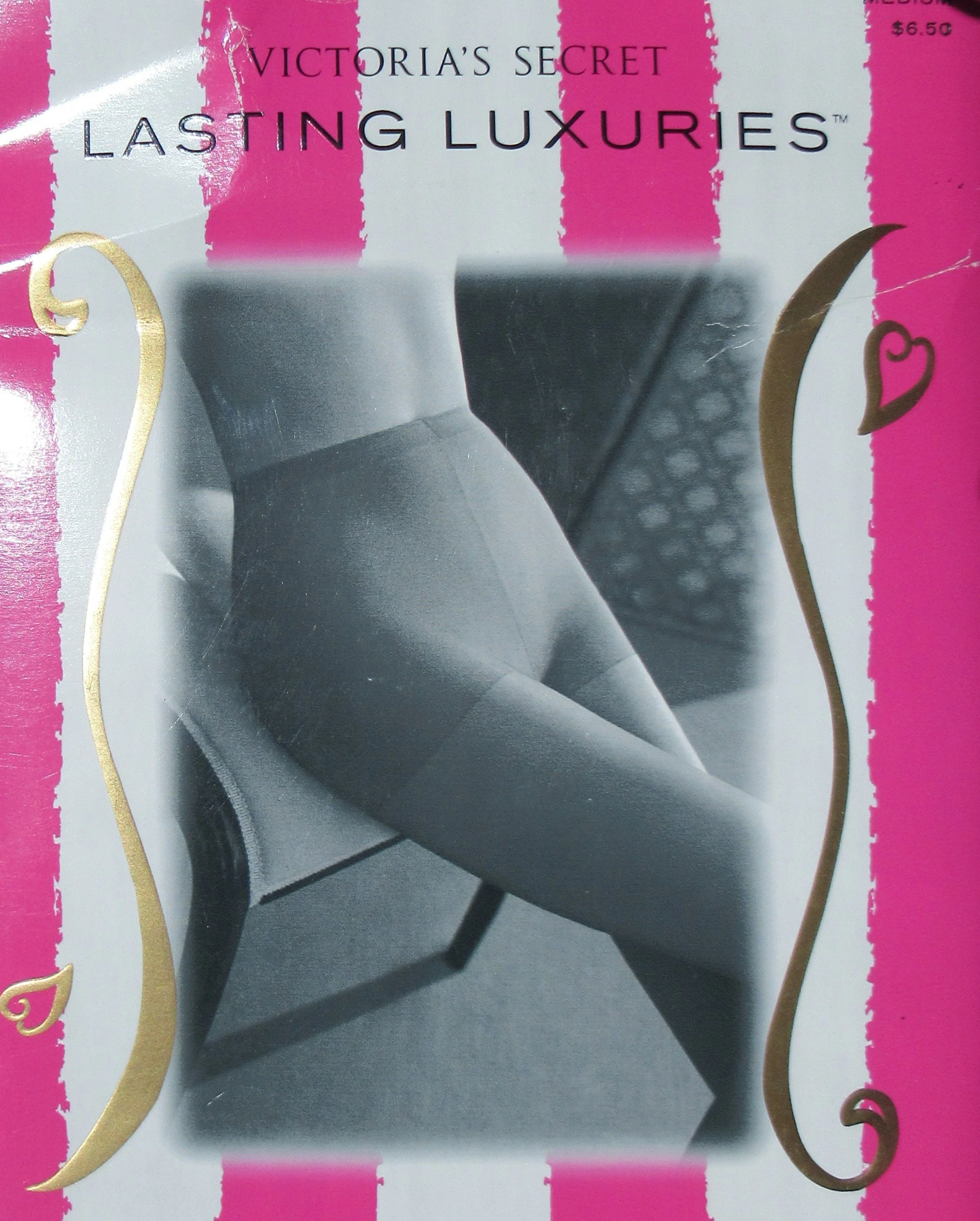 Control Top Panty Hose Victoria's Secret Lasting Luxuries Vintage New In Package Natural Beige Nylon Spandex by Victoria's Secret - Image 7