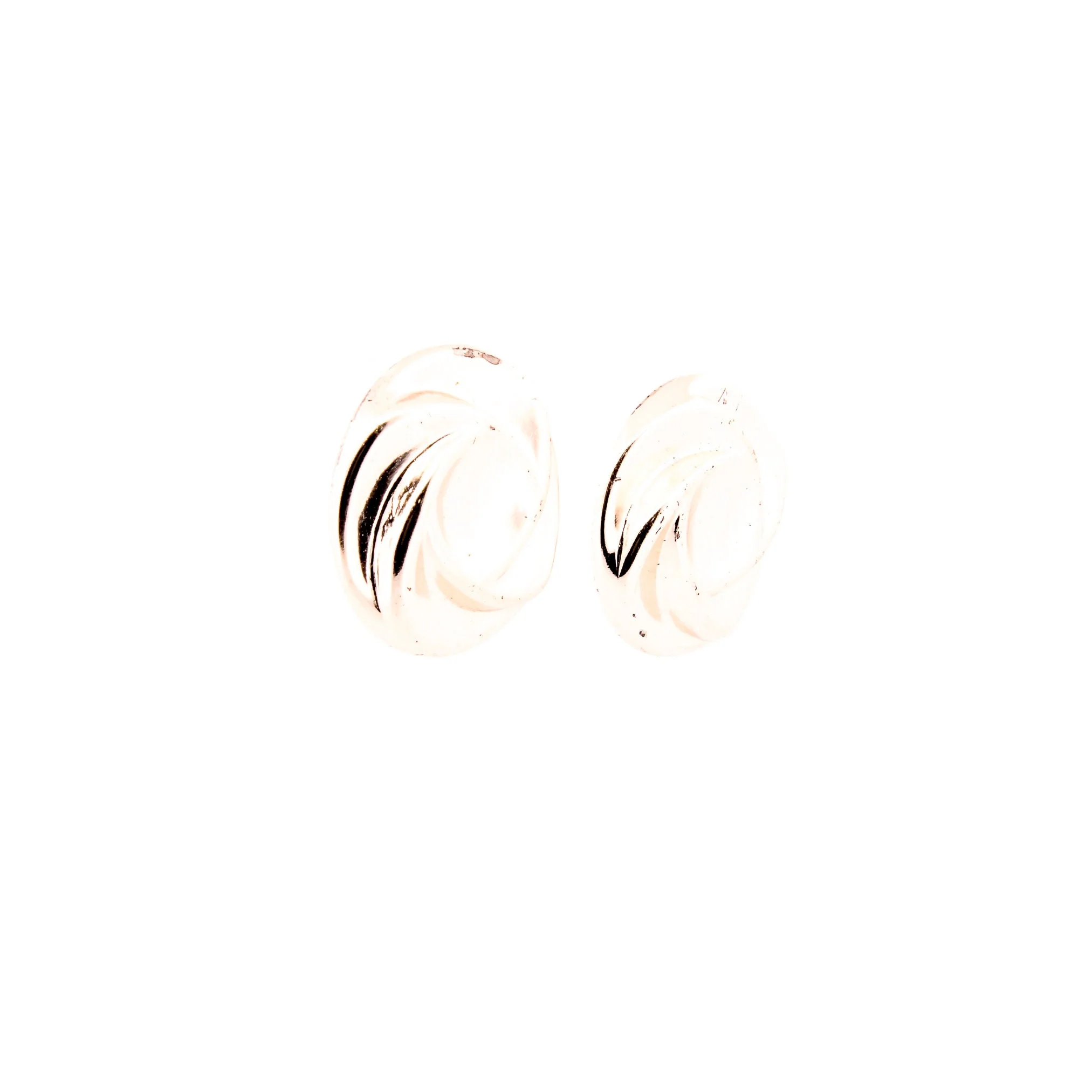 Cosmic Swirl Gold Earrings - Image 8