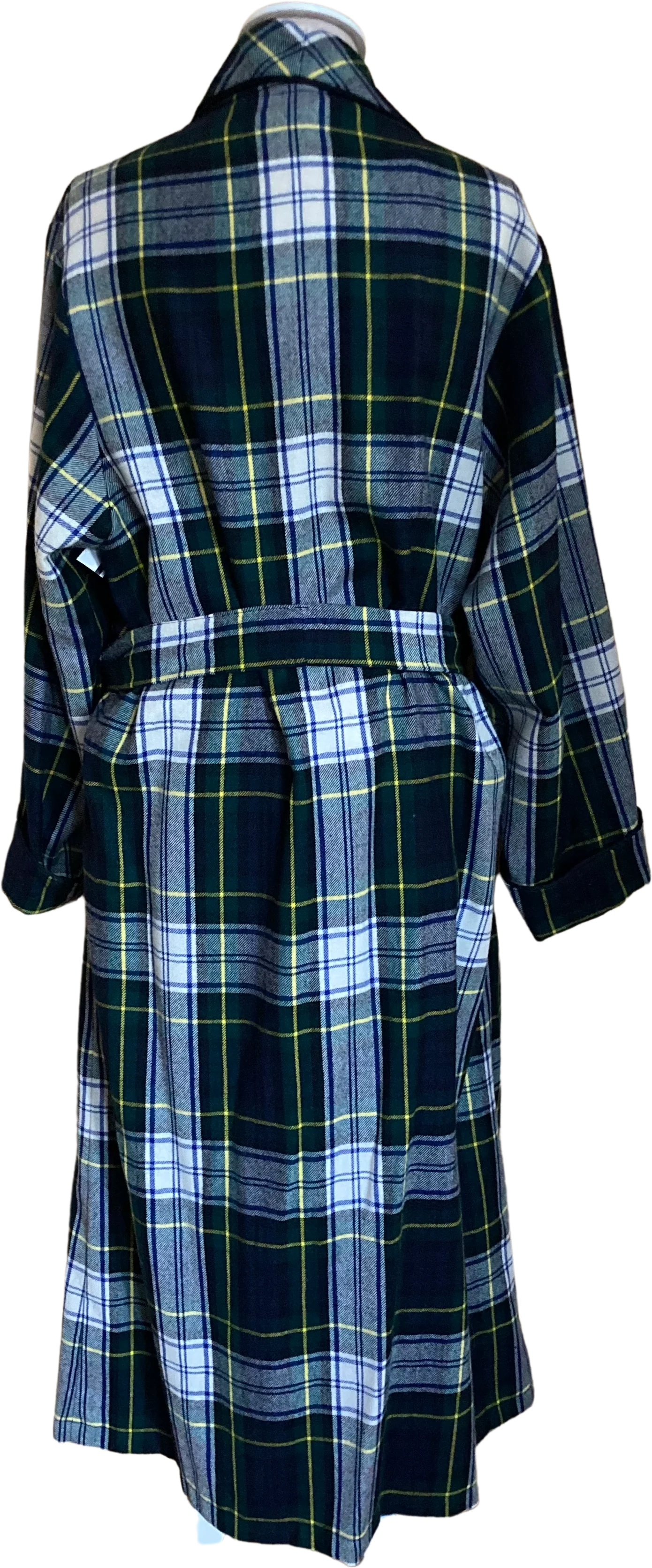 Cozy Plaid Robe By Lands End - Image 2