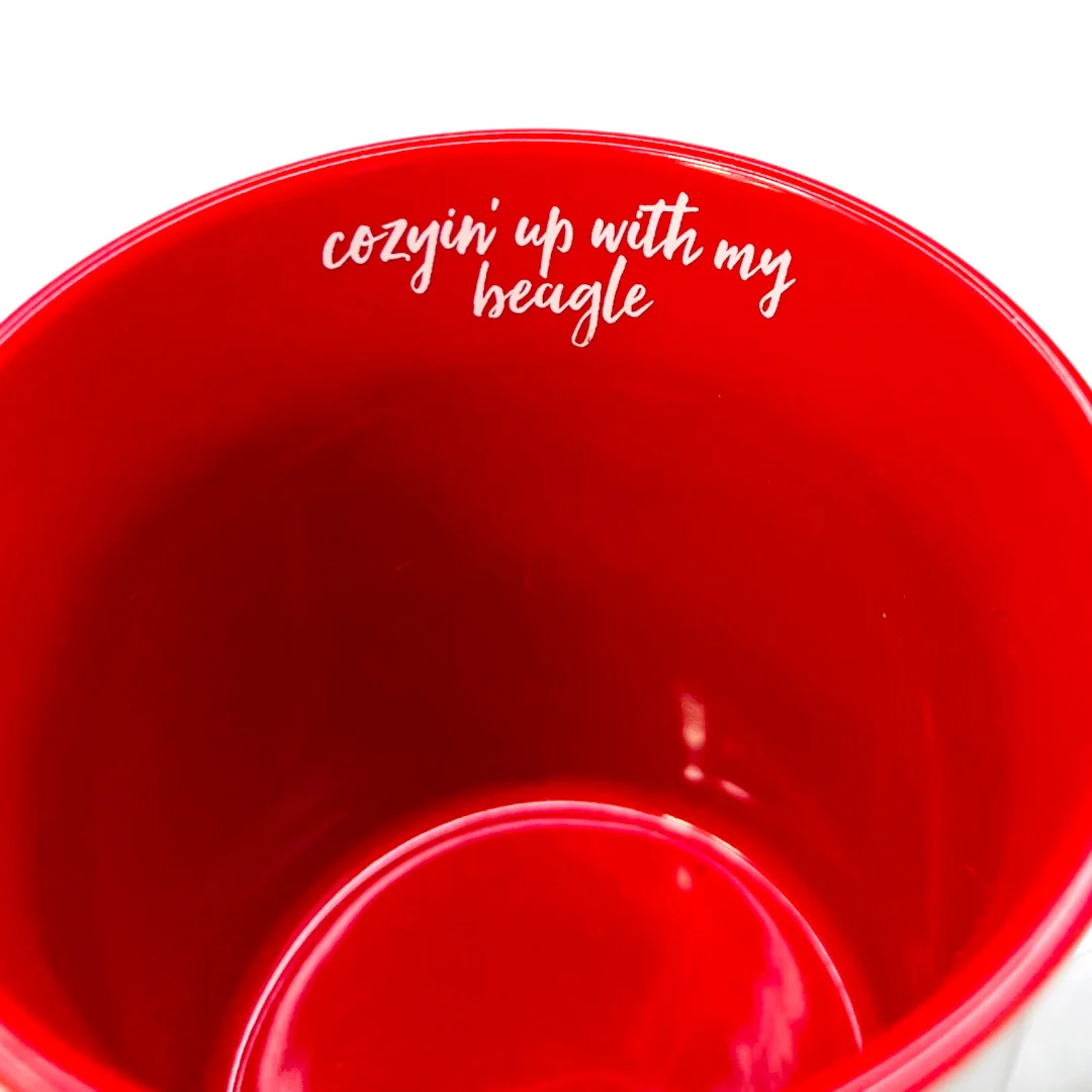 00s "cozying Up with My Beagle" Coffee Mug by Fringe Studio By Fringe Studio - Image 8