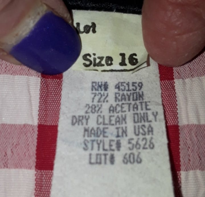 90's Crinkle Gingham Tunic Top - Image 7