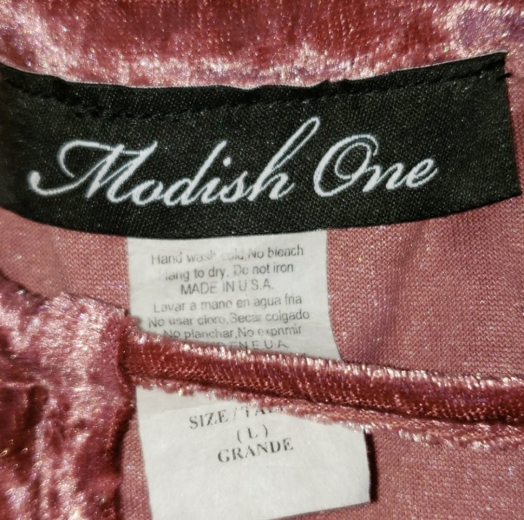 Crushed Velvet Keyhole Neck Bodysuit by Modish One - Image 12