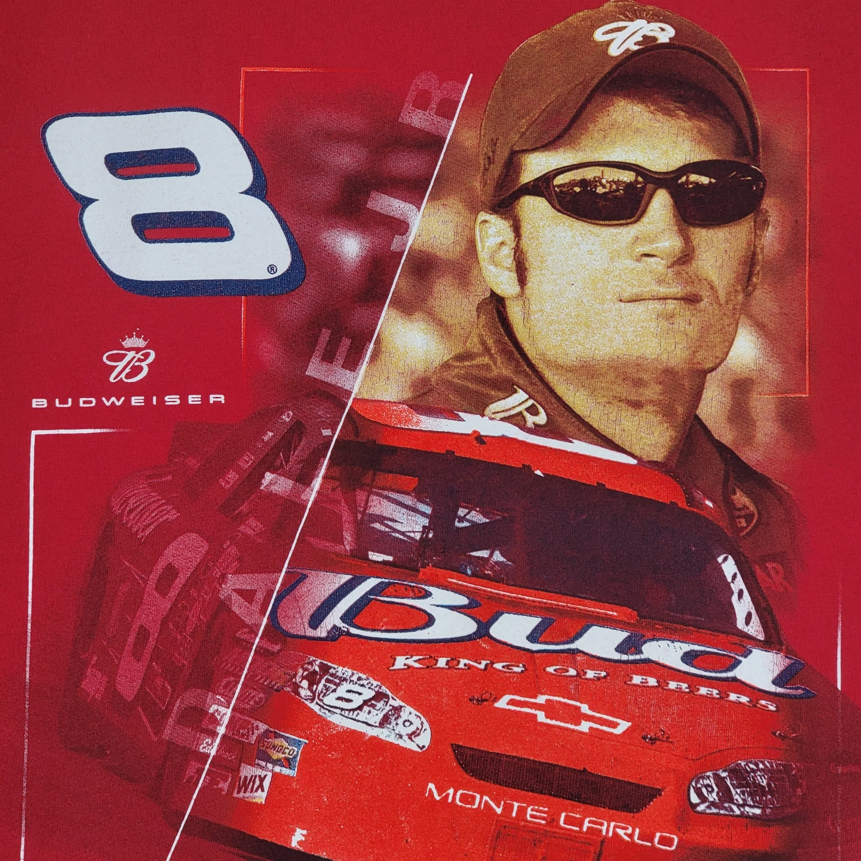 Dale Earnhardt Jr Vintage 00s Nascar Sleeveless T-Shirt - Men's Size Extra Large Xl - Image 4