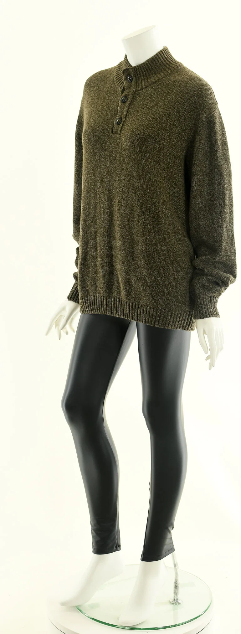 Dark Academia Brown Oversized Raglan - Image 10