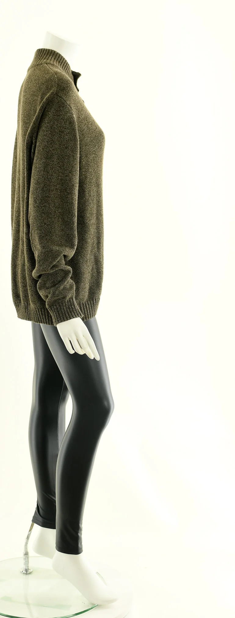 Dark Academia Brown Oversized Raglan - Image 5