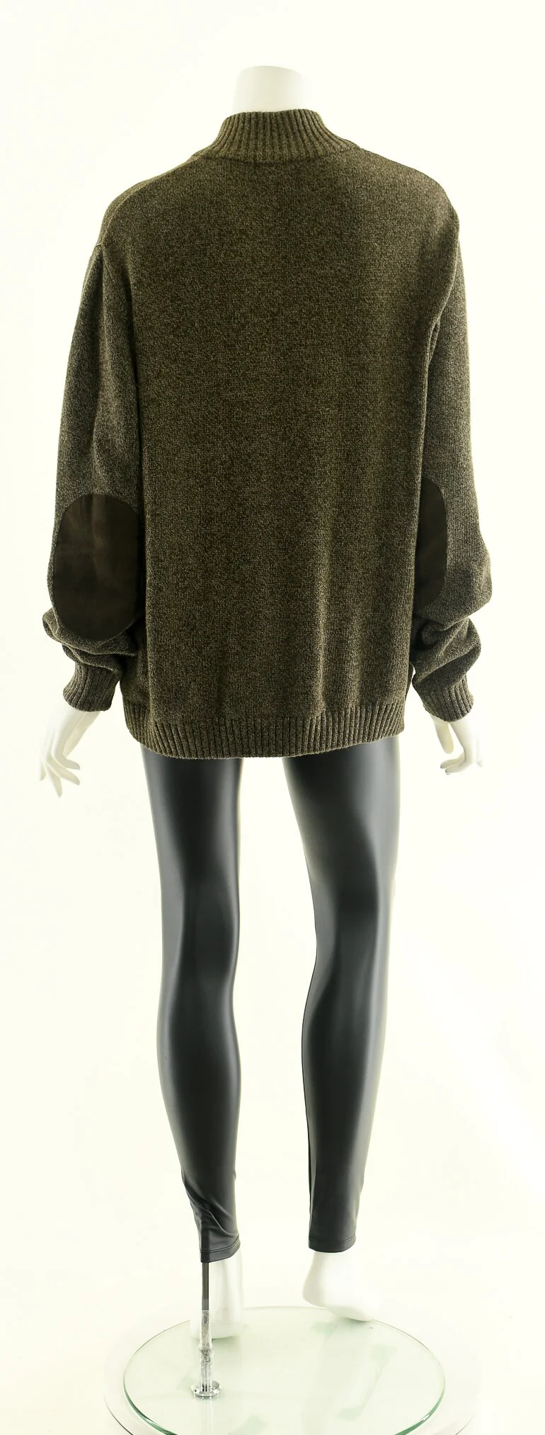 Dark Academia Brown Oversized Raglan - Image 7