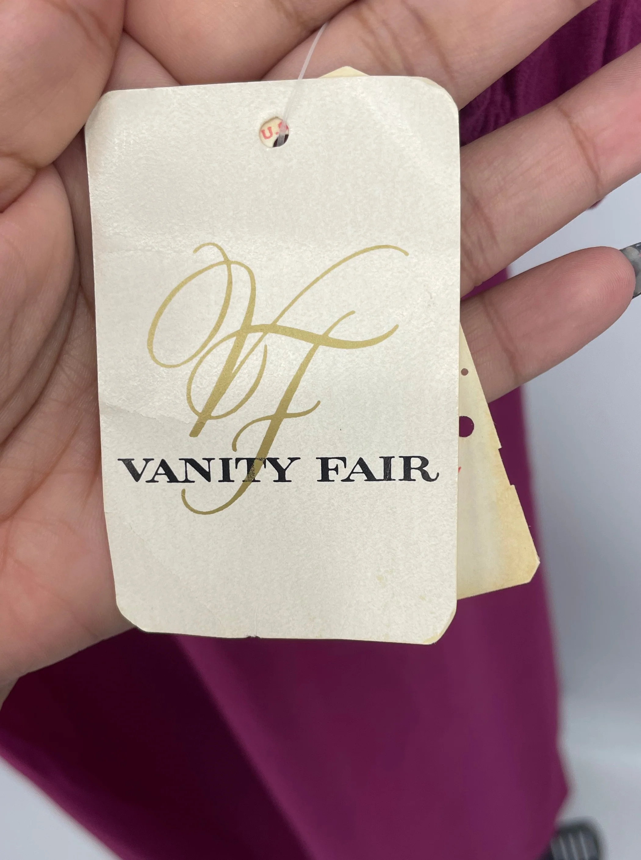 Deadstock Purple Nylon Nightgown By Vanity Fair - Image 7