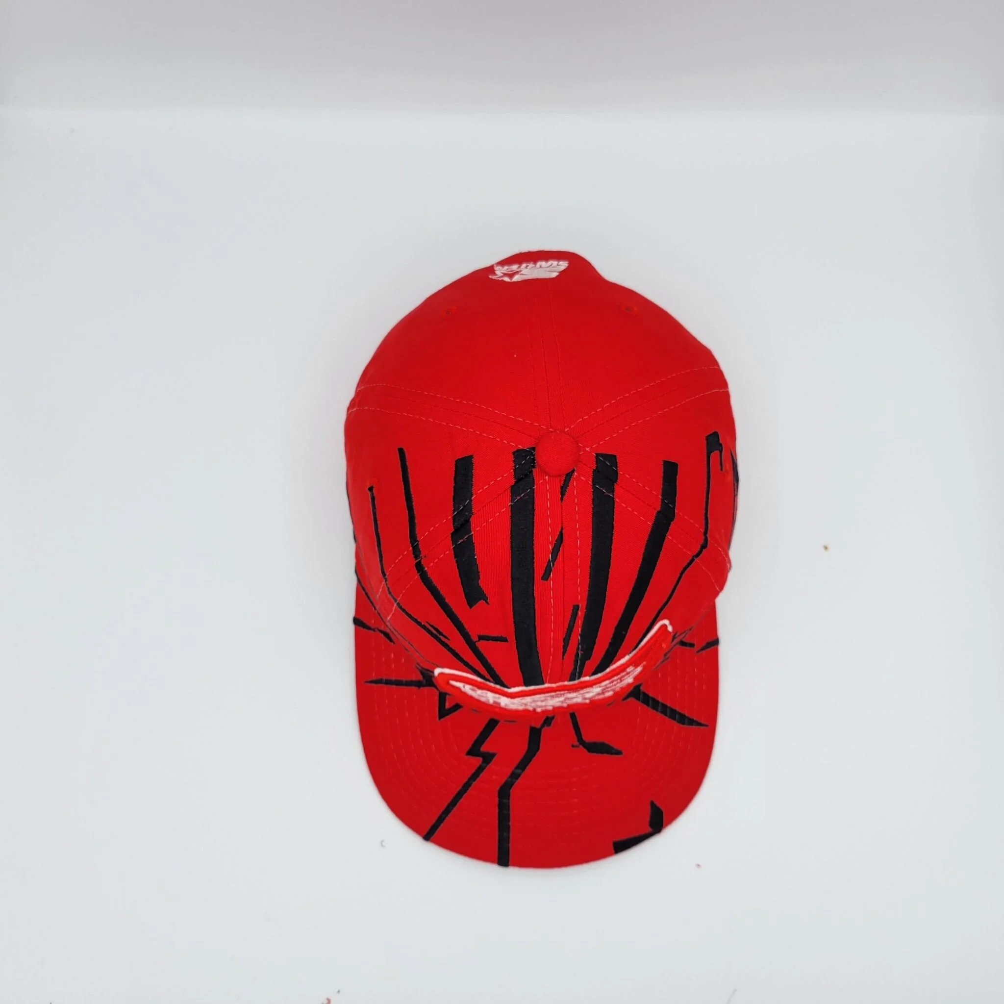 Detroit Red Wings Vintage 90s Starter Collison Snapback Hat Nhl Hockey Red Baseball Cap The Right Hat One Size by Starter - Image 8
