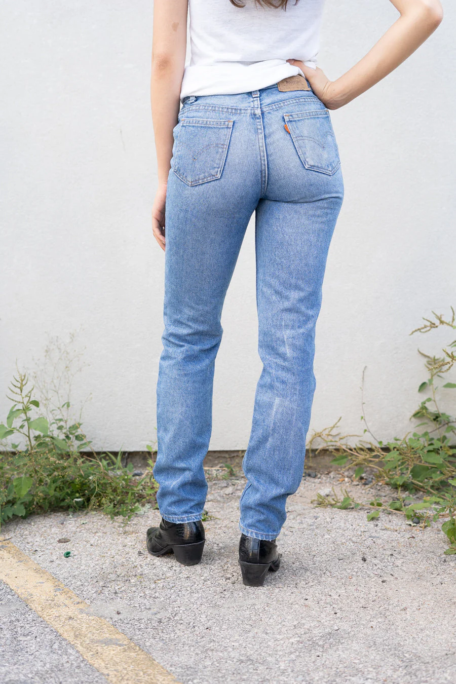 Distressed Levi’s Medium Wash Jeans by Levi’s - Image 9