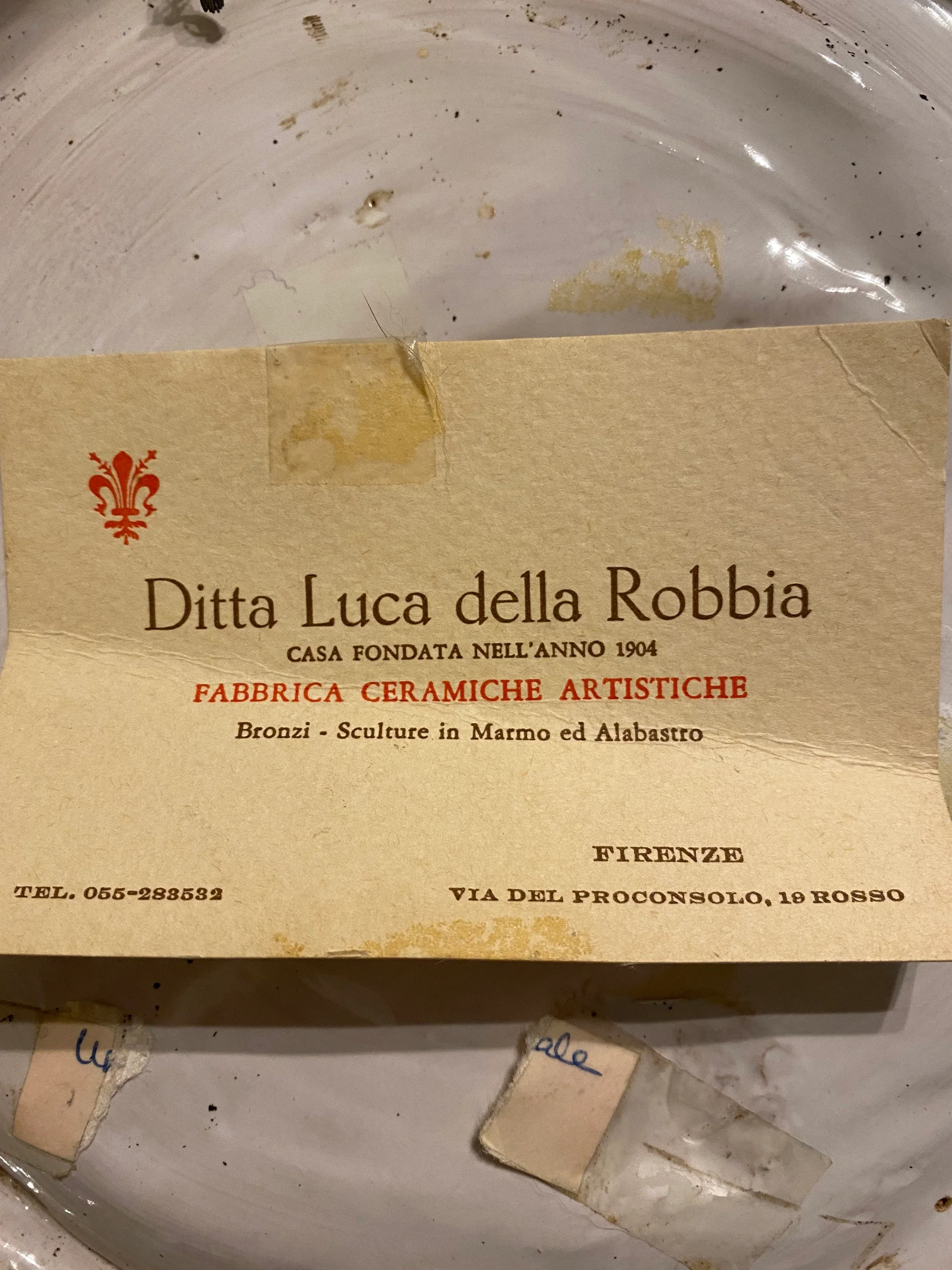 Ditta Luca Della Robia Ceramiche Ceramic Wall Art - Image 3