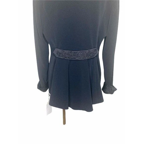 Dnwt 3 Piece Jacket Skirt and Scarf Formal Suit Nwt Black Size 12 by Daymor Couture - Image 16