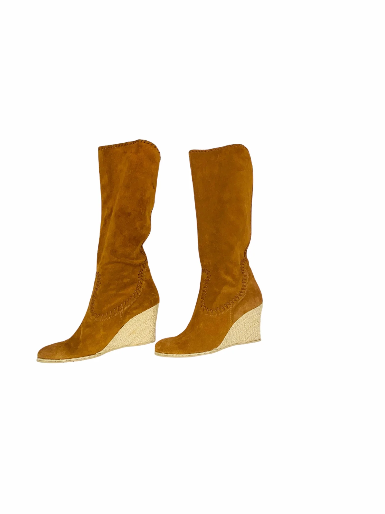 Donald J. Pliner Quinn Women’s Suede Leather Espadrille High Boots by Donald J. Pliner - Image 2