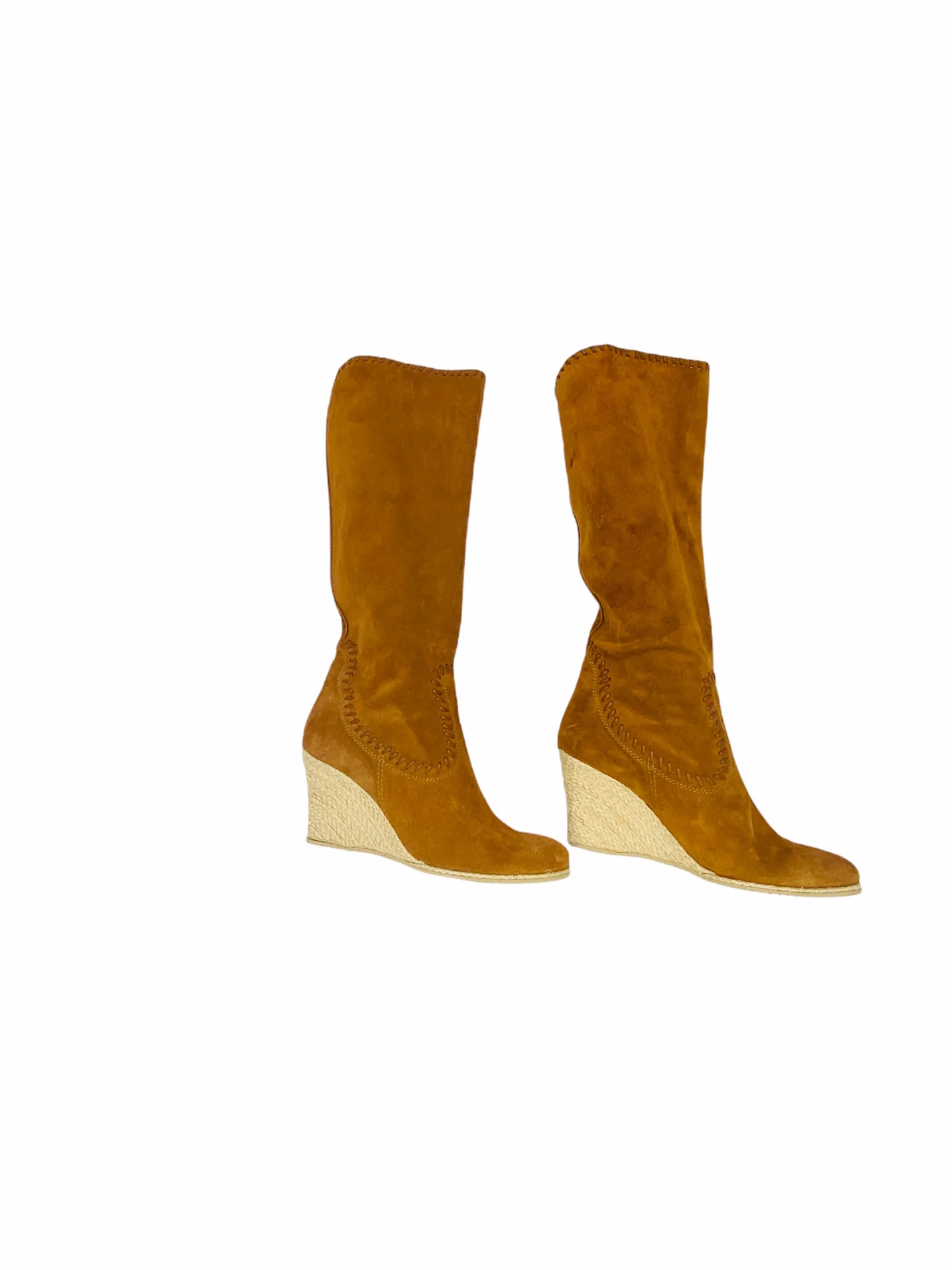 Donald J. Pliner Quinn Women’s Suede Leather Espadrille High Boots by Donald J. Pliner - Image 4