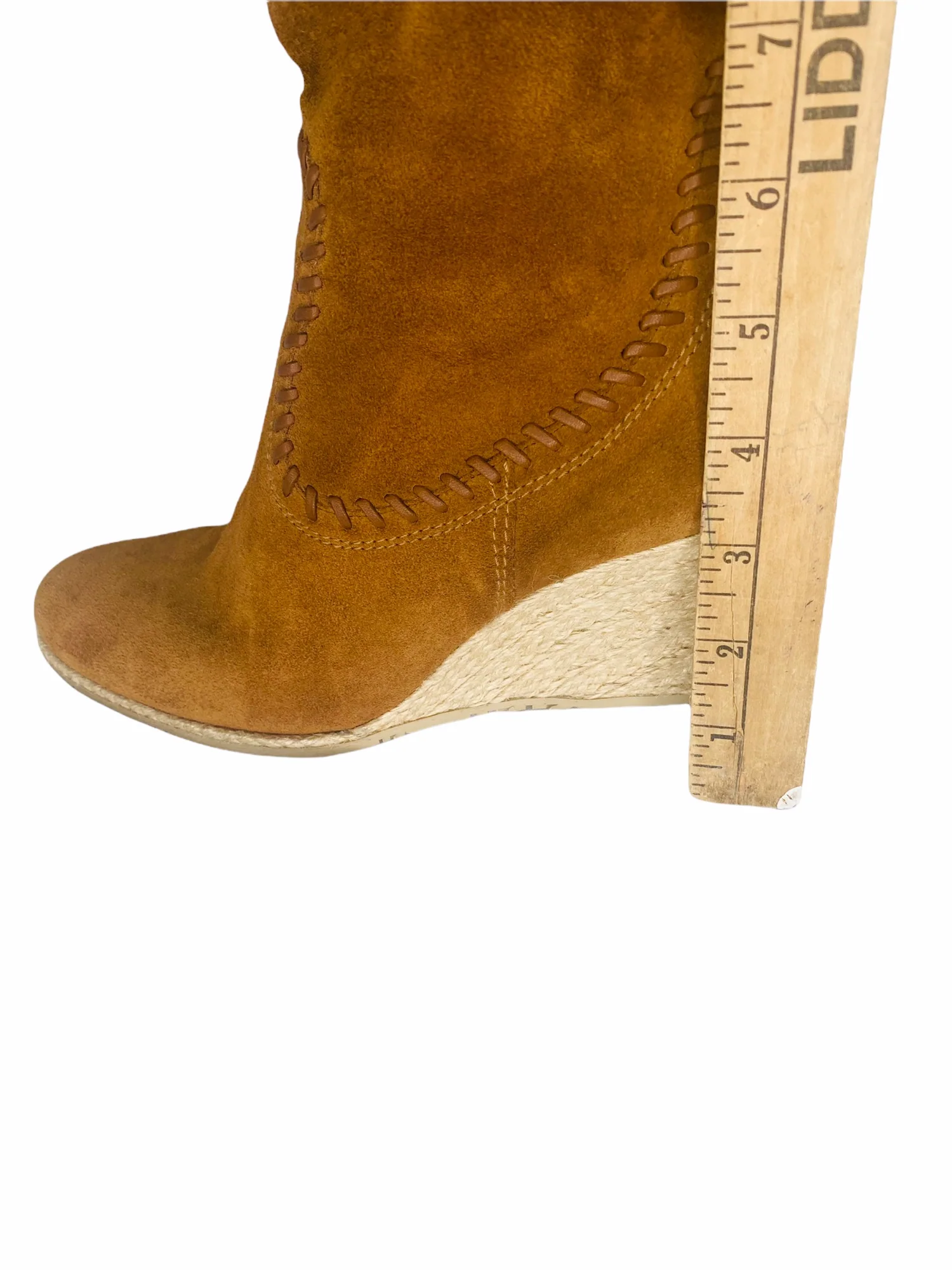 Donald J. Pliner Quinn Women’s Suede Leather Espadrille High Boots by Donald J. Pliner - Image 7