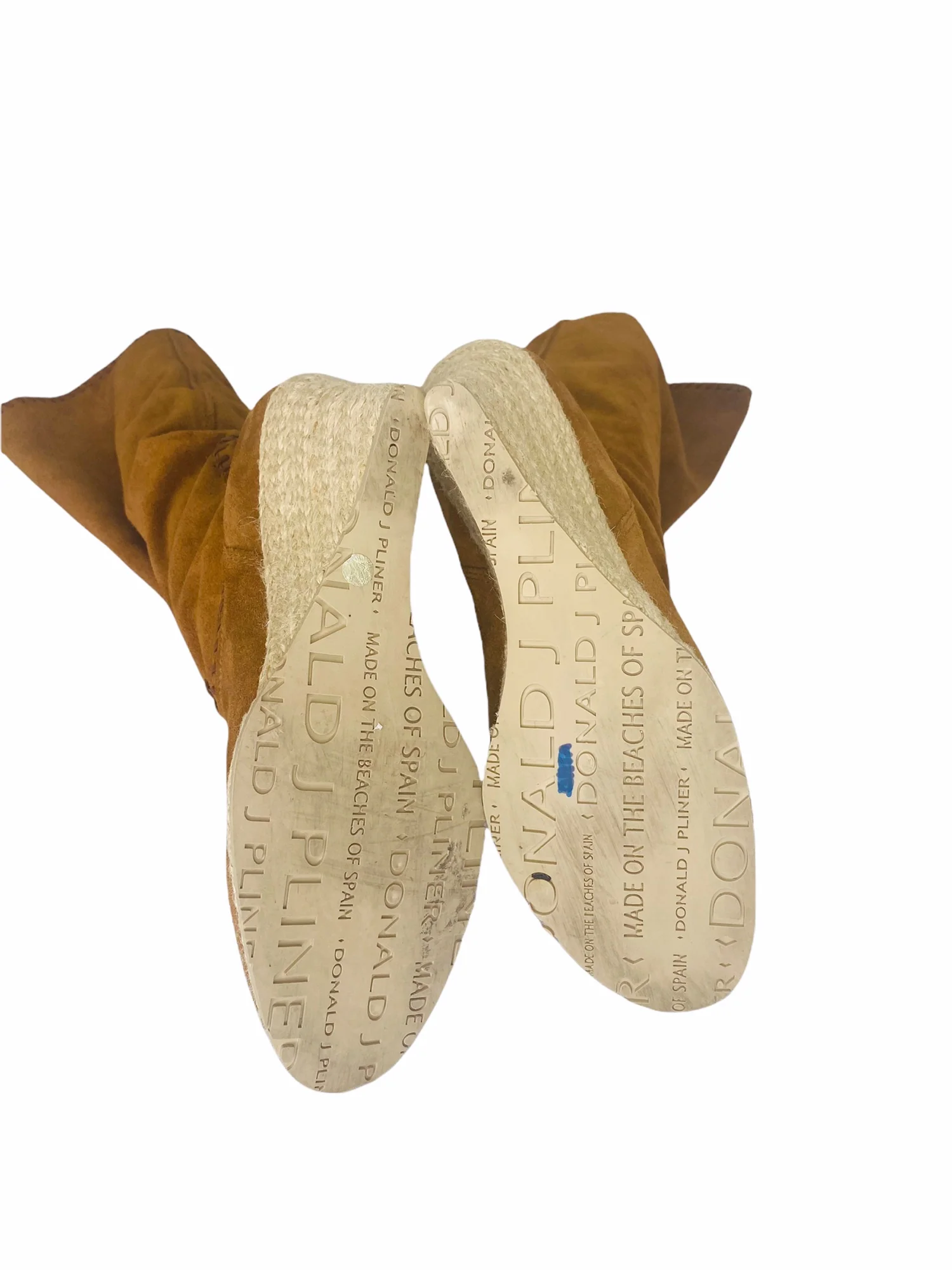Donald J. Pliner Quinn Women’s Suede Leather Espadrille High Boots by Donald J. Pliner - Image 8
