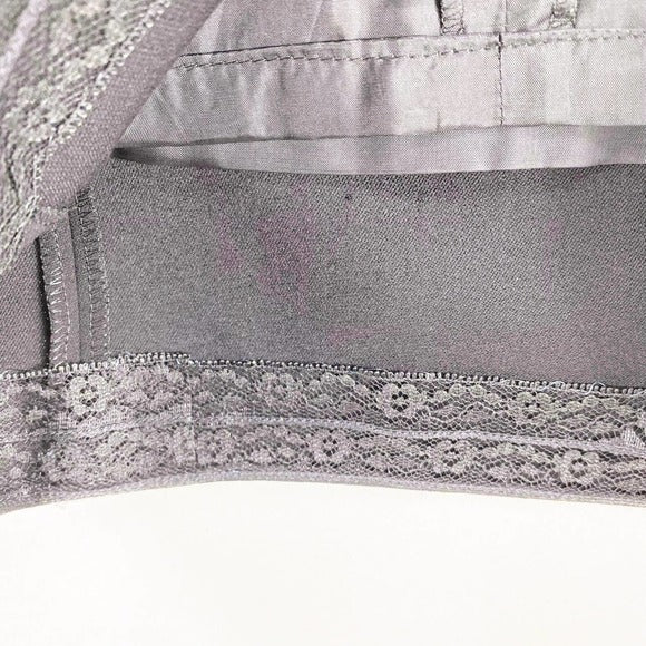 Gray Barn Lace Floral Flowy A-Line Midi Skirt Dress by Dress Barn - Image 9