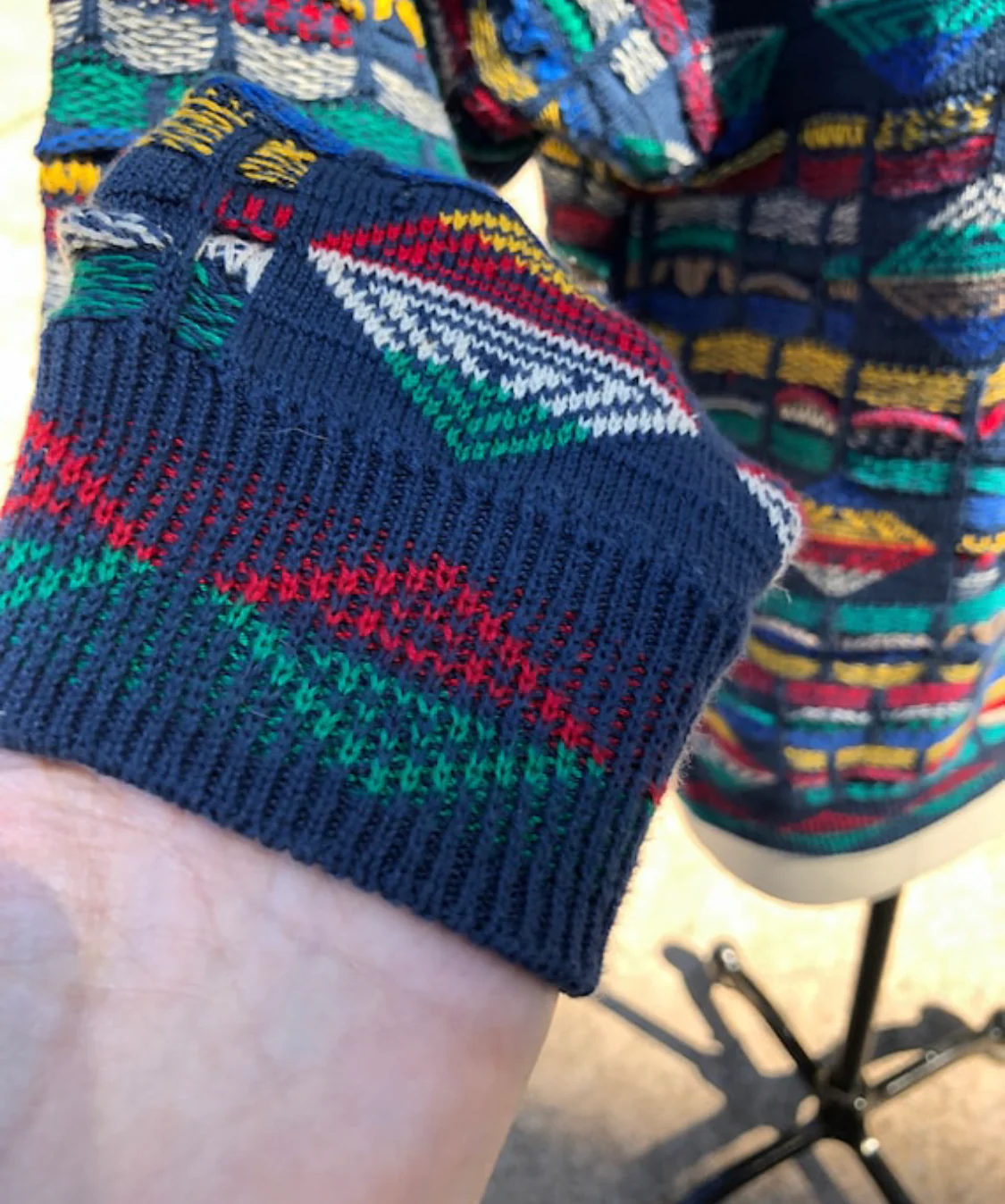 Early 80s Coogi Unisex Sweater by Cuggi - Image 5