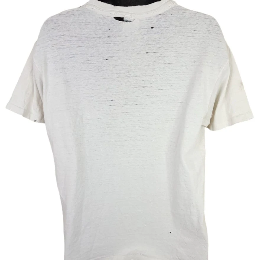 Easton Baseball Bats T-Shirt Vintage 90s Destroyed Made In Usa Mens Size Large - Image 5