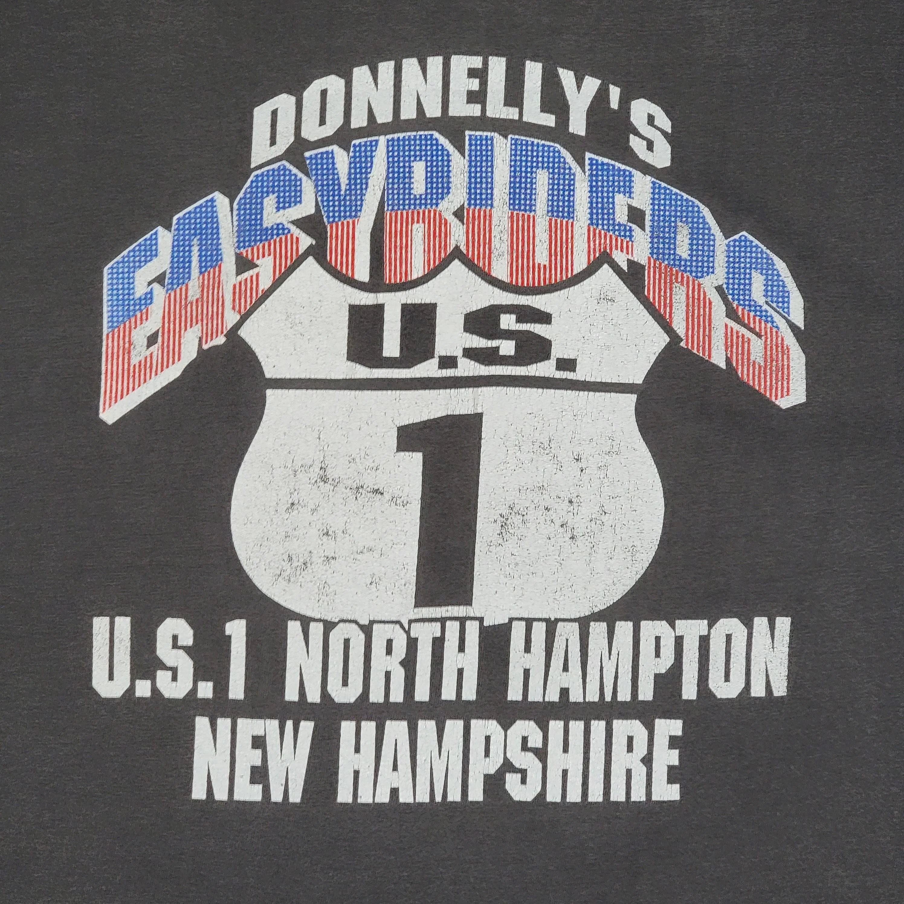 Easy Riders Vintage 90s Discovering America T-Shirt - Size Large L by Hanes - Image 3