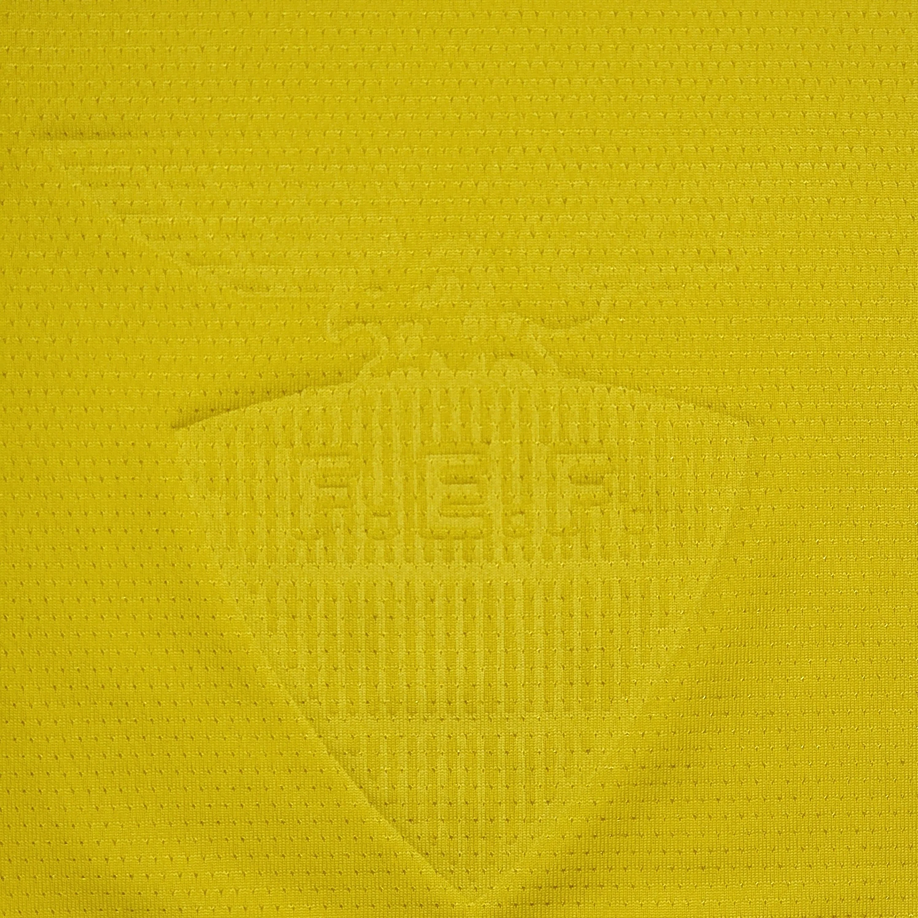 Ecuador National Team Marathon Soccer Jersey Yellow Blue Kit Shirt Traditional Home Uniform - Image 6