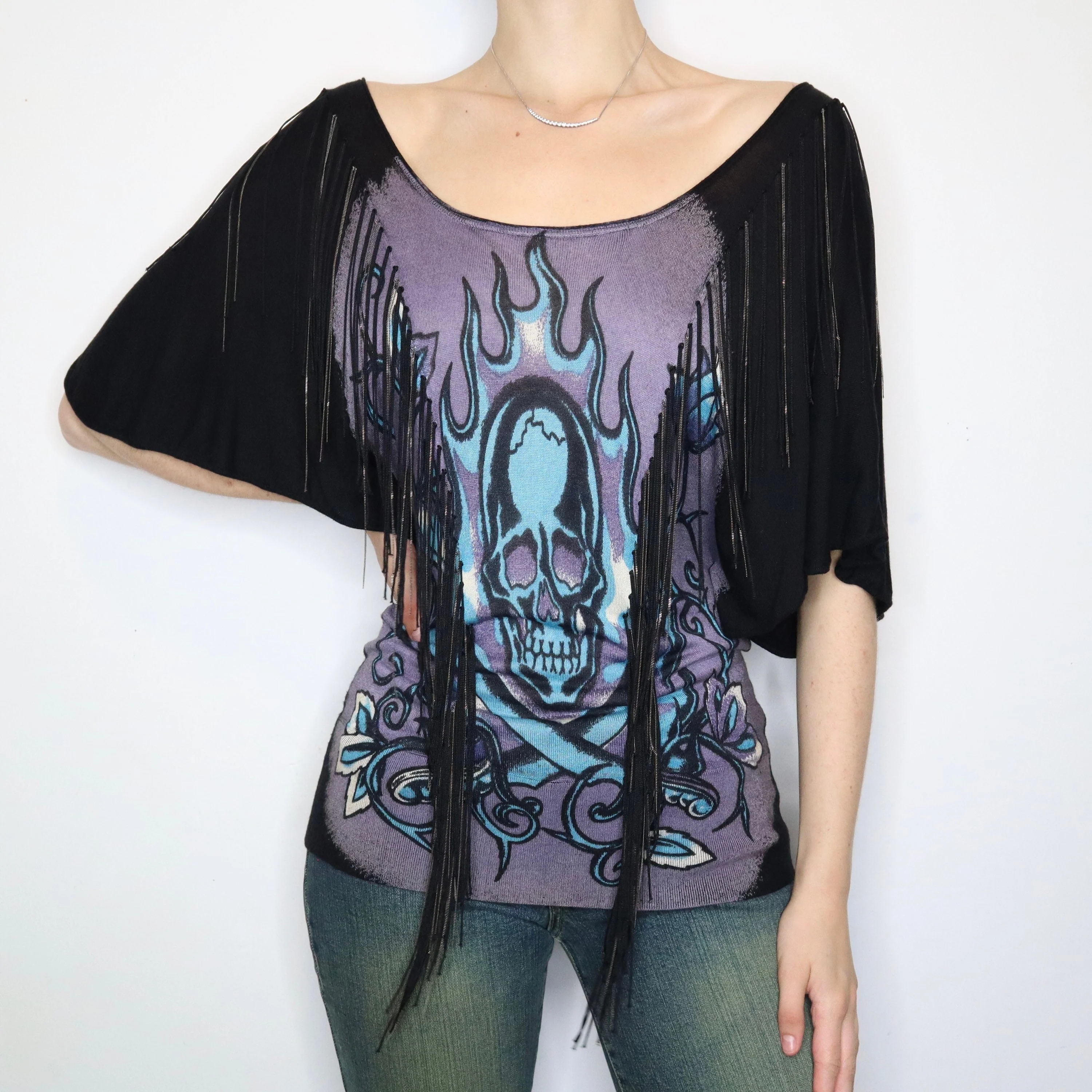 00s Ed Hardy Fringe Top By Ed Hardy - Image 3
