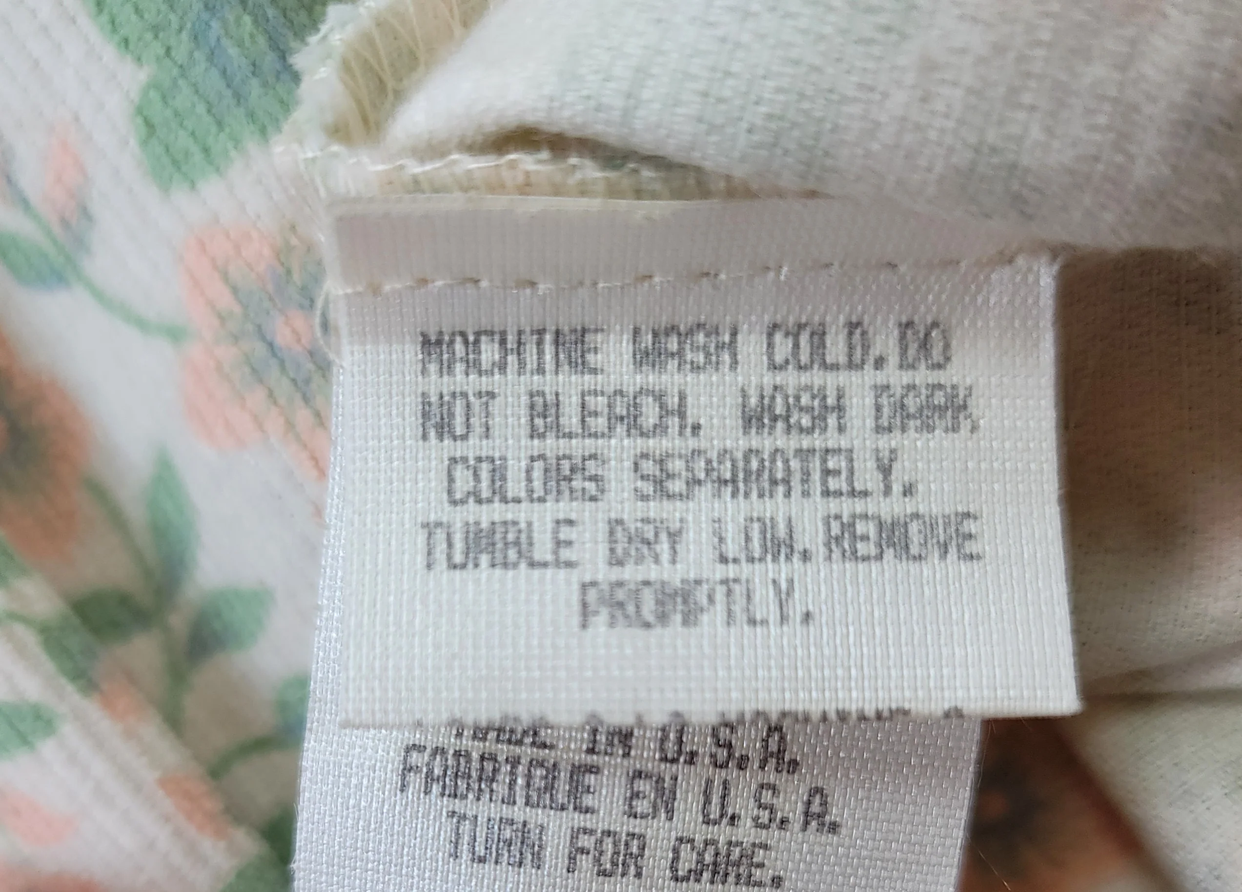 Eddie Bauer Corduroy Floral Dress M Modest Pockets By Eddie Bauer - Image 13