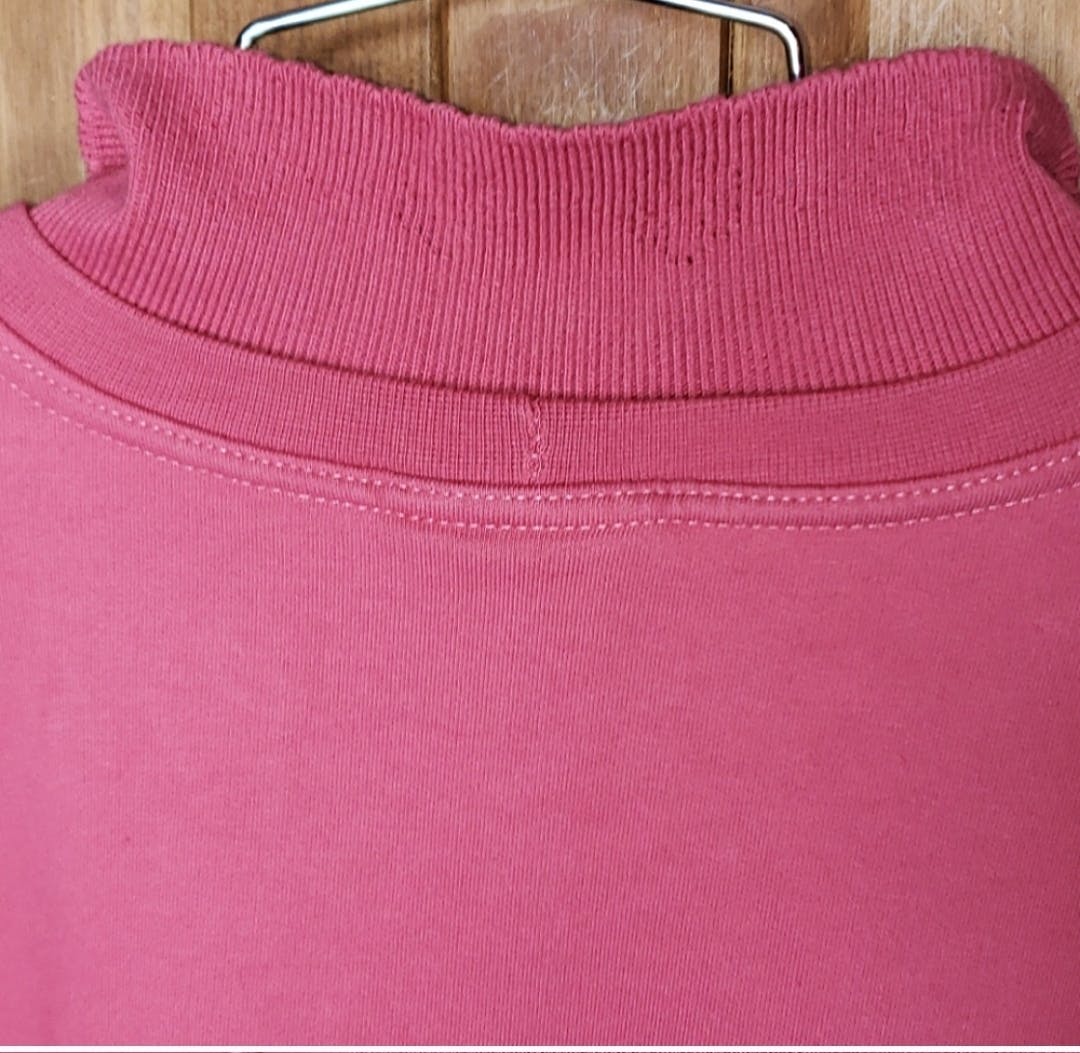 Embroidered Rose Pointelle Collared Sweatshirt by Northern Reflections - Image 10