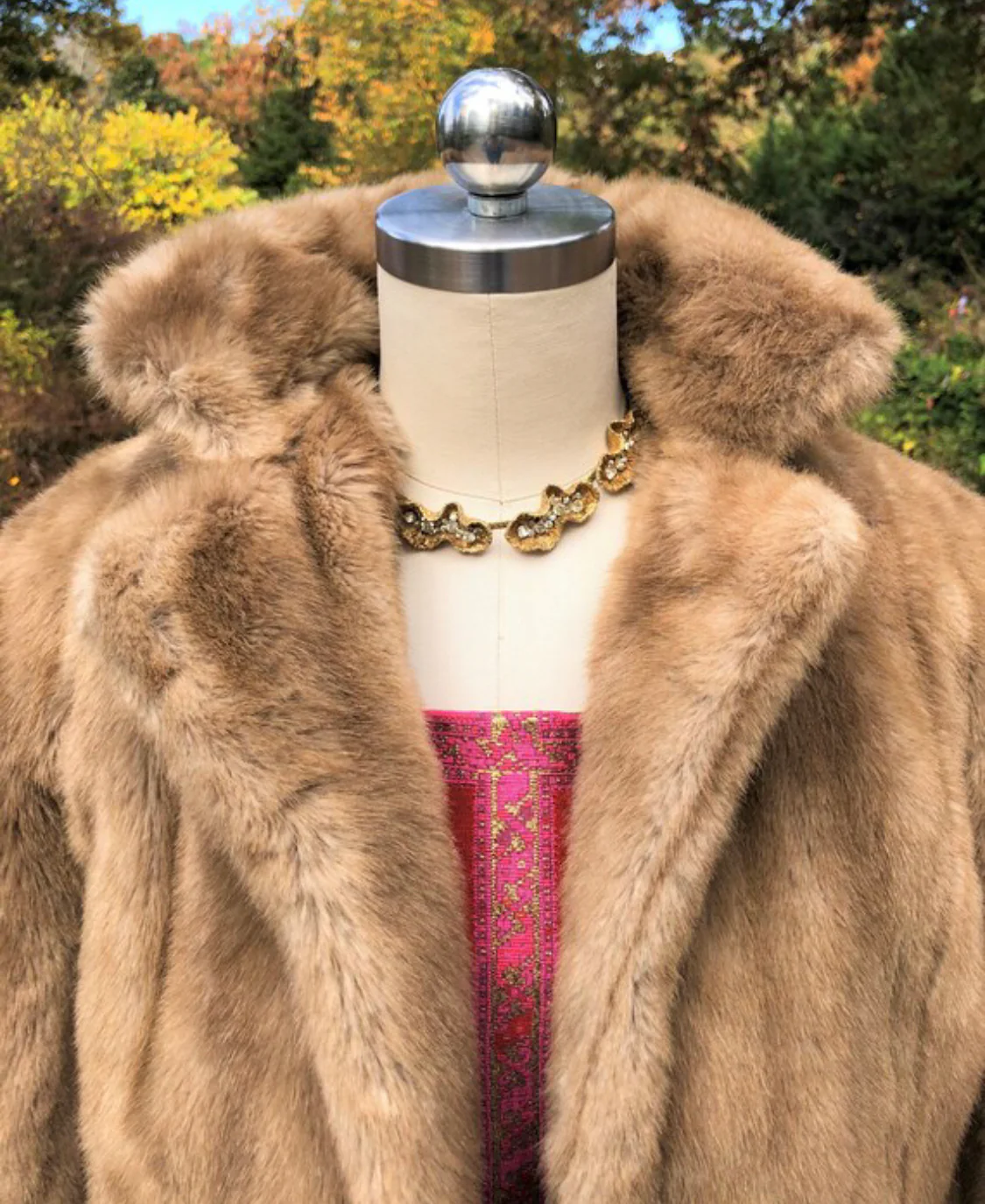 Emilio Pucci 60s Faux Mink Coat - Image 4