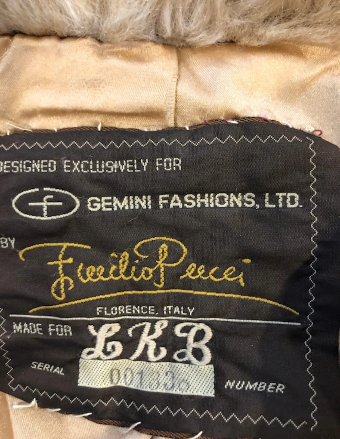 Emilio Pucci 60s Faux Mink Coat - Image 8
