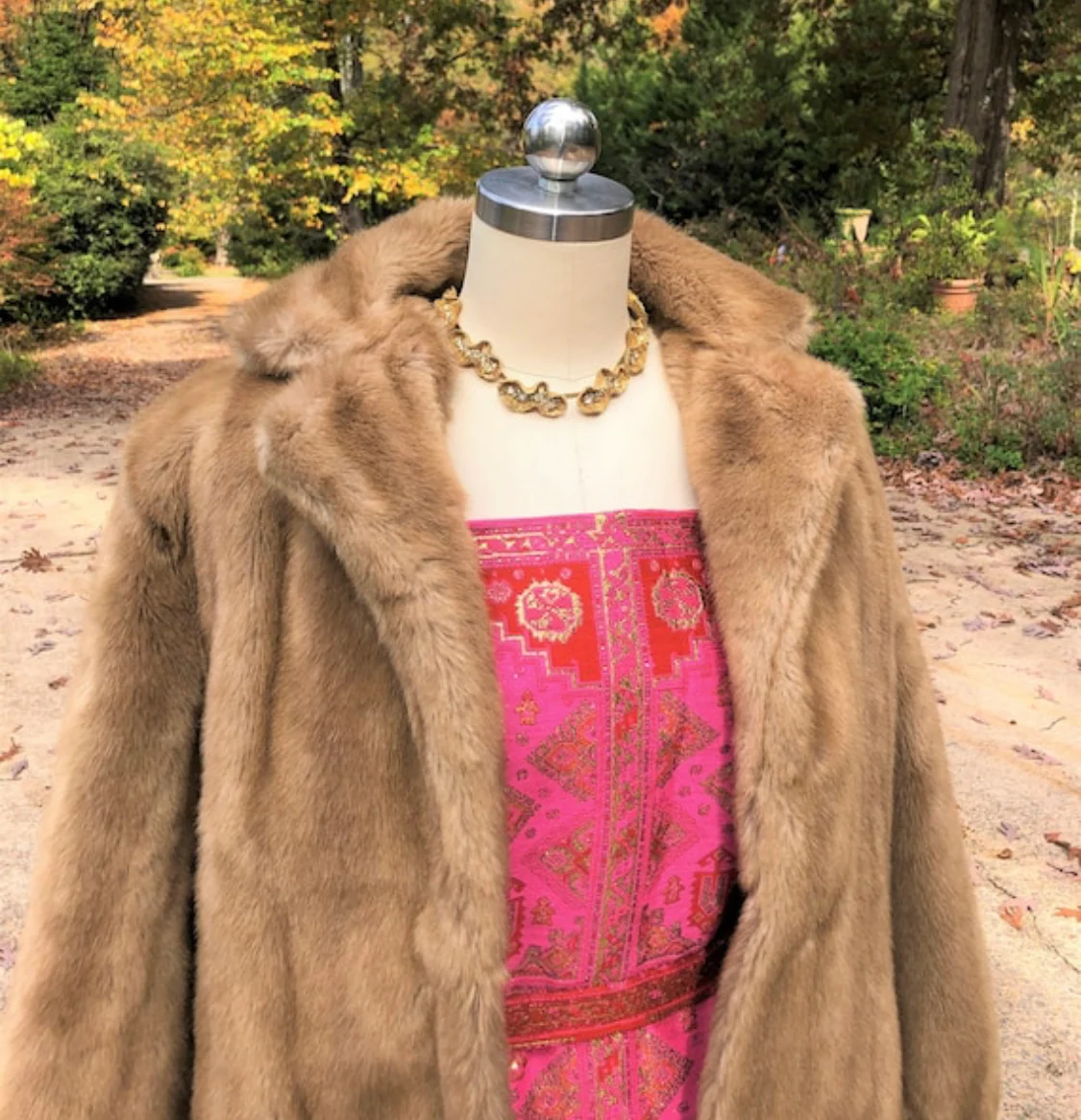 Emilio Pucci 60s Faux Mink Coat - Image 9