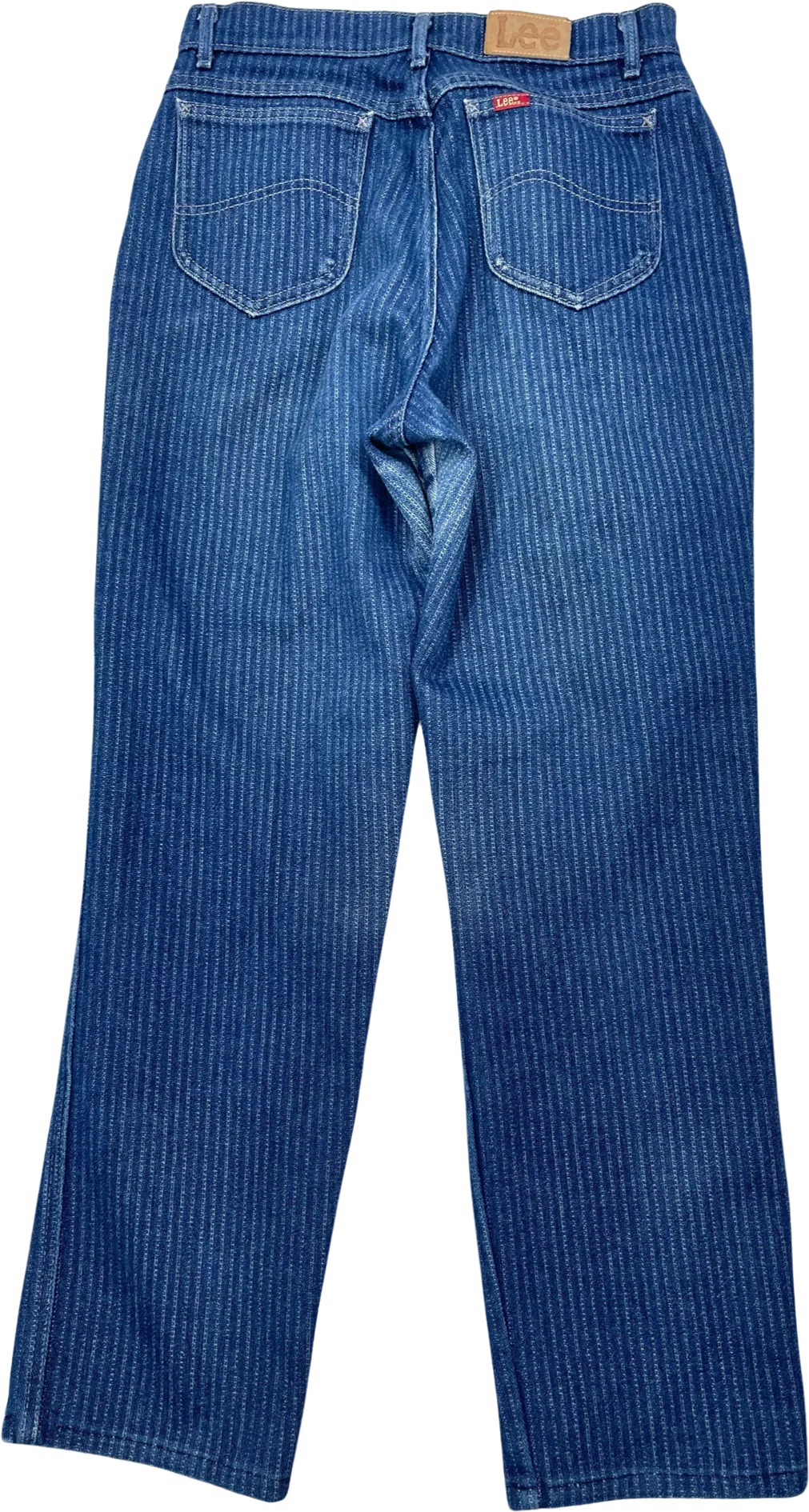 Engineer Striped High Waist Straight Leg Mom Jeans By Lee - Image 2