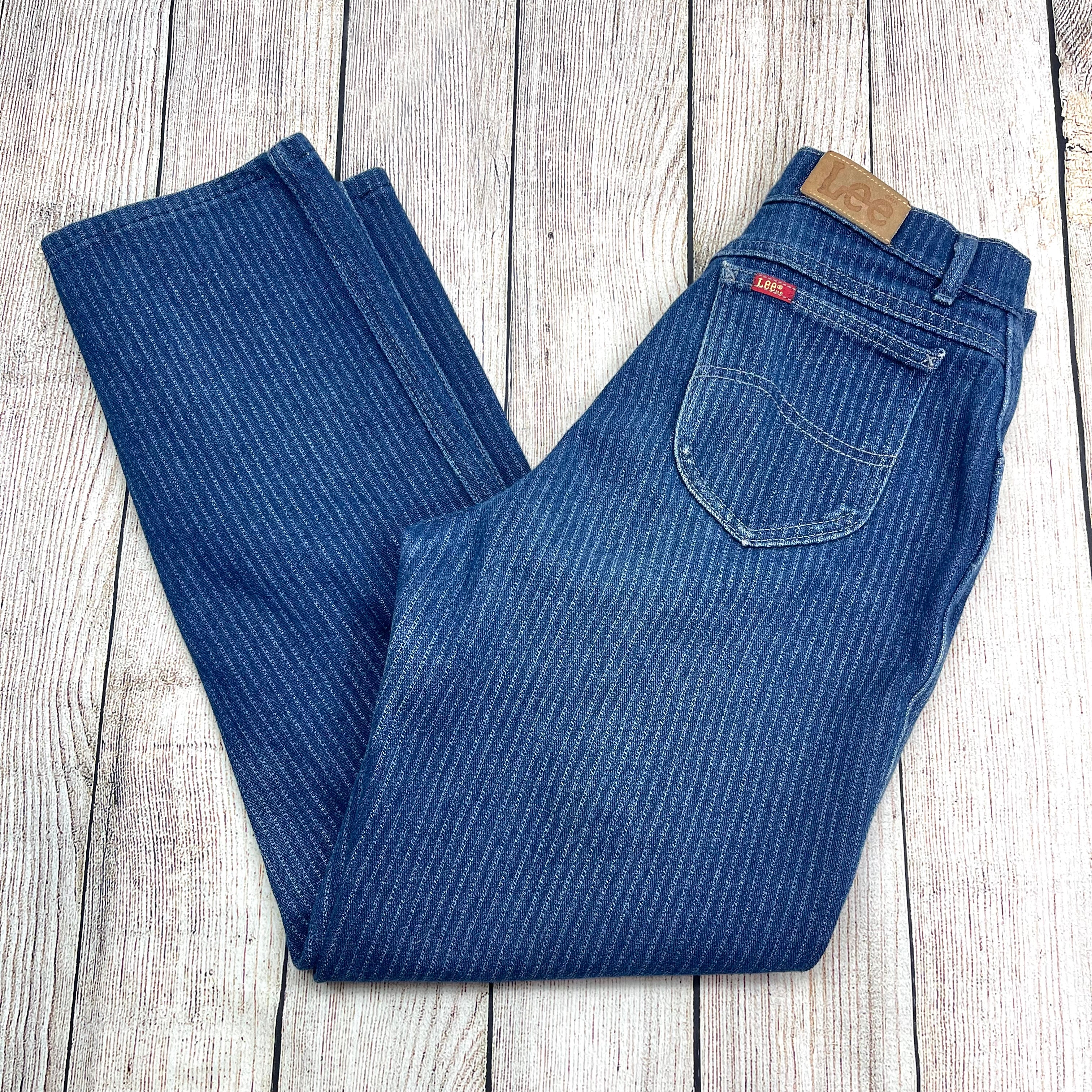 Engineer Striped High Waist Straight Leg Mom Jeans By Lee - Image 3
