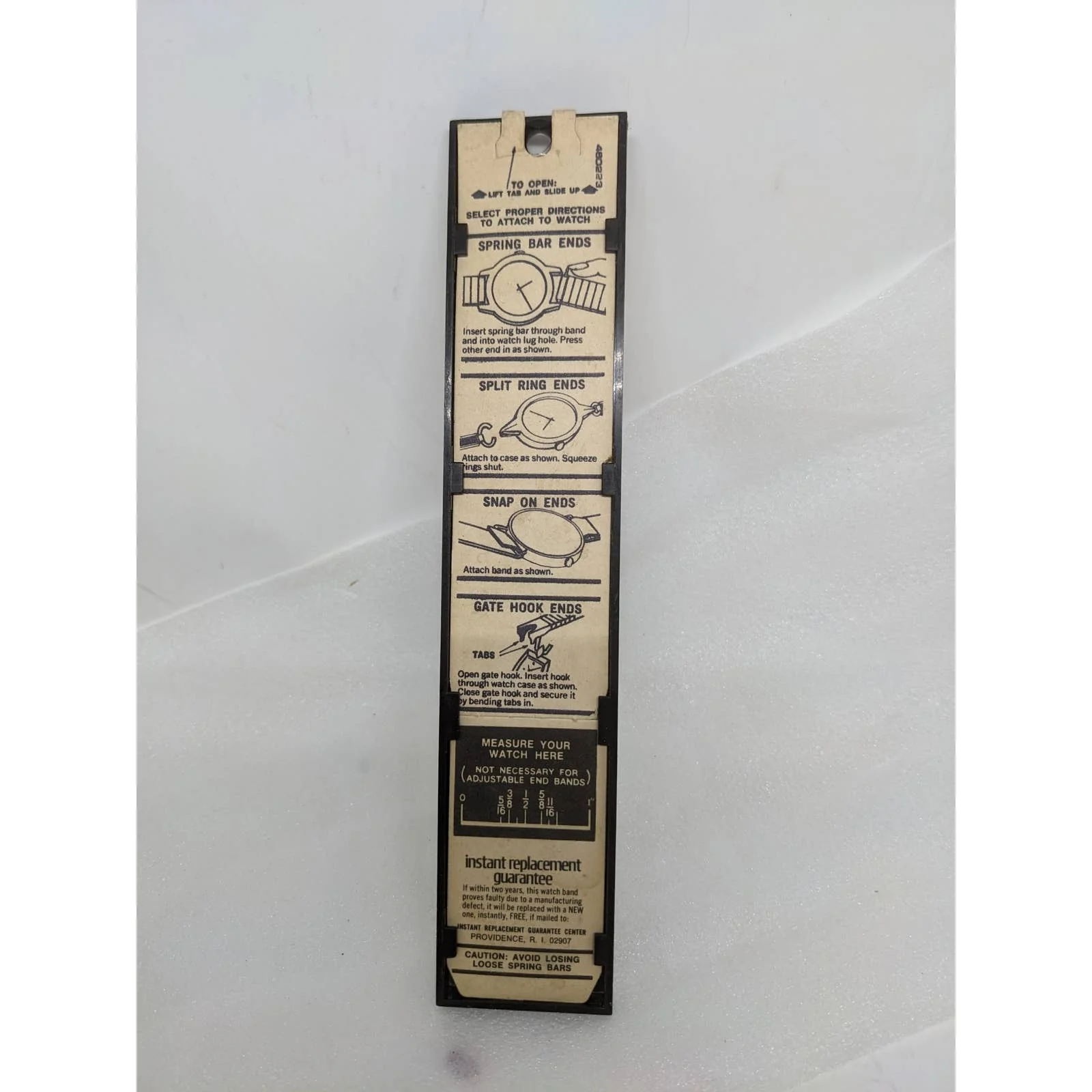 Expansion Bracelet Slim Ultra Twist Vintage Silver Tone Watch Band Vintage Box New - Image 5