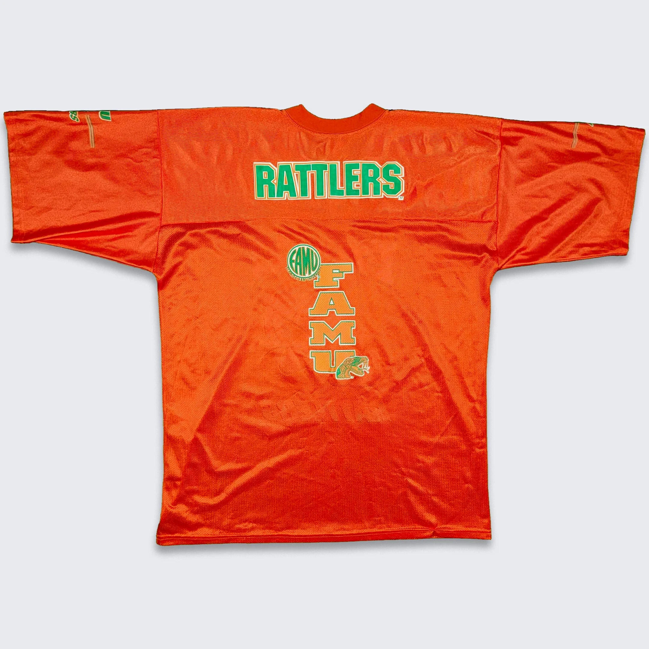 Famu Rattlers Vintage Hbcu Football Jersey - Size Xl - Image 2