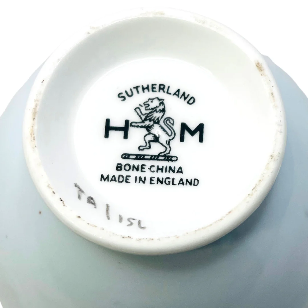 Fine Bone China Tea Cup and Saucer Set Vintage Made In England by Sutherland H M - Image 10
