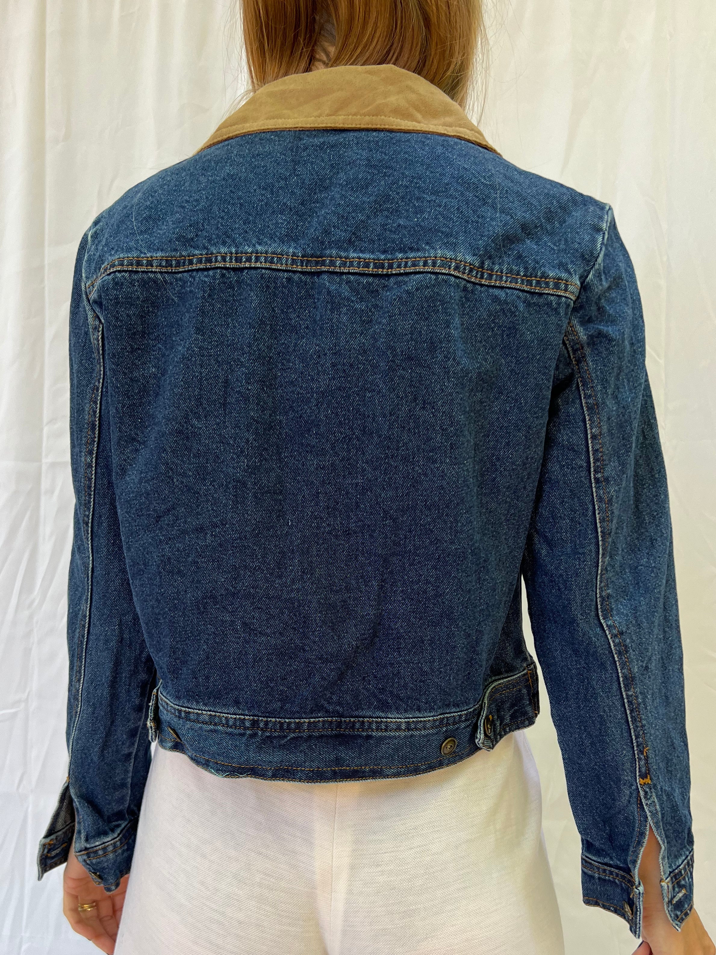 Fitted Denim Jacket - Image 3