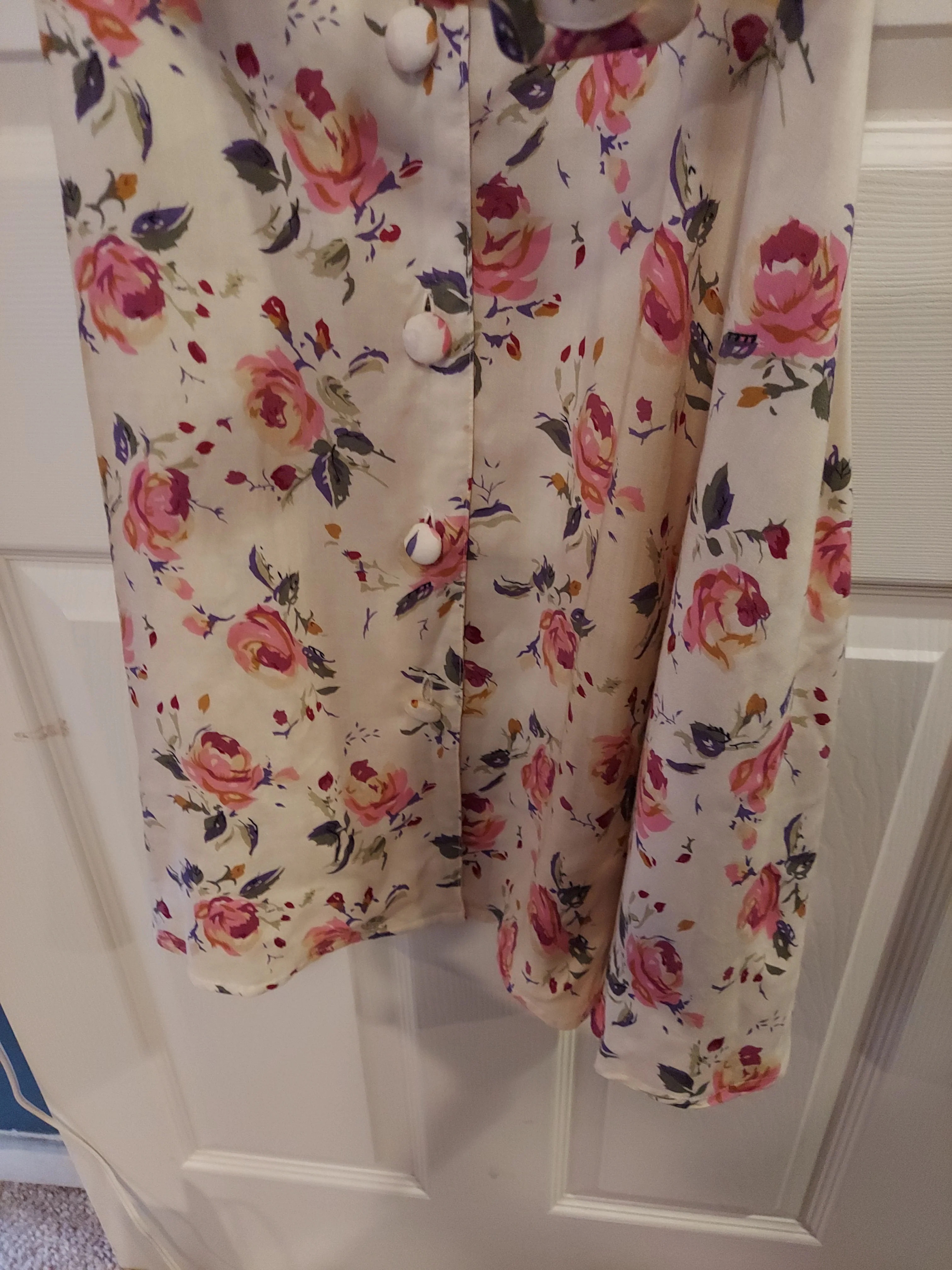 Floral Button Down Dress By Styleworks - Image 4