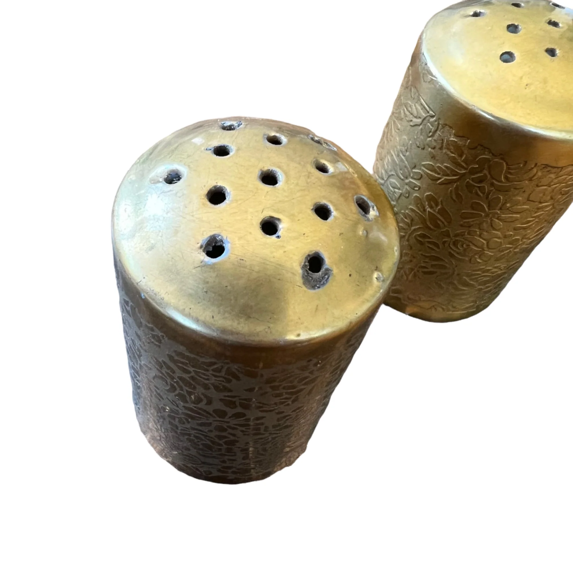 Floral Embossed Gold Foiled Shakers Japan By Leroy - Image 3