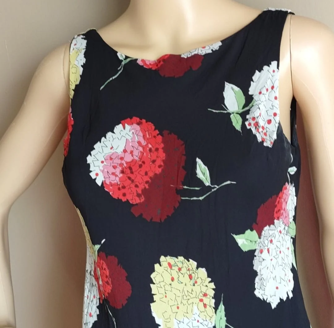 90's Floral Midi Dress by Amarosa' - Image 3