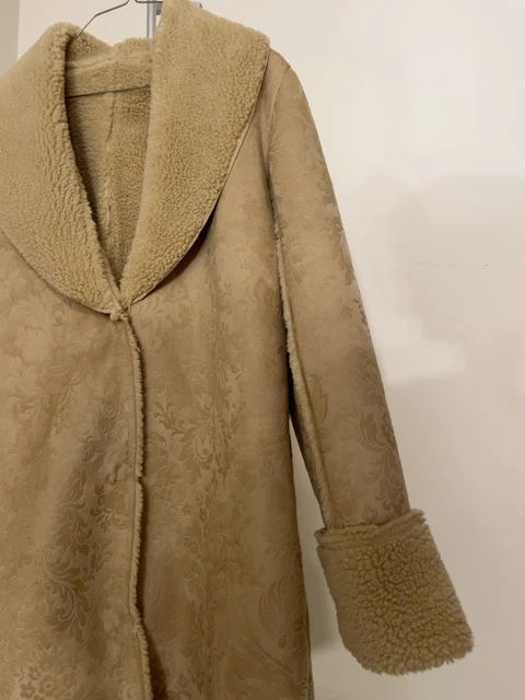 Floral Sherpa Coat - Image 3