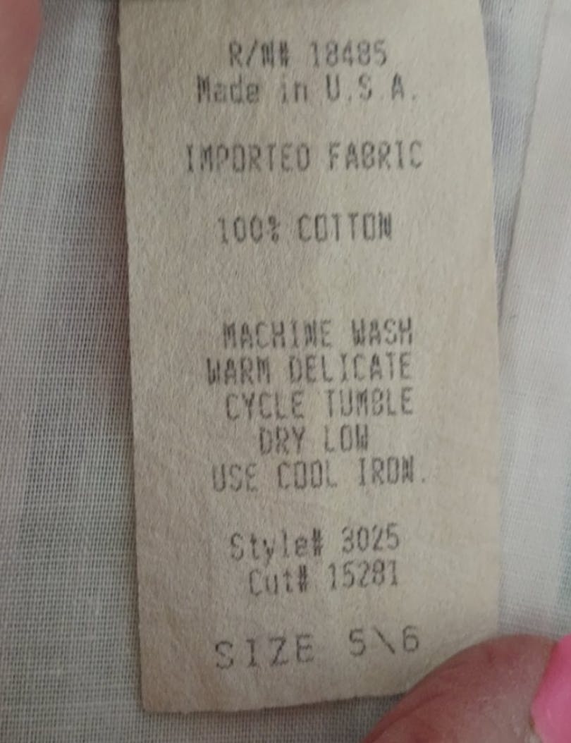 80's Pastel Floral Sleeveless Cotton Dress by Jody Ca - Image 7