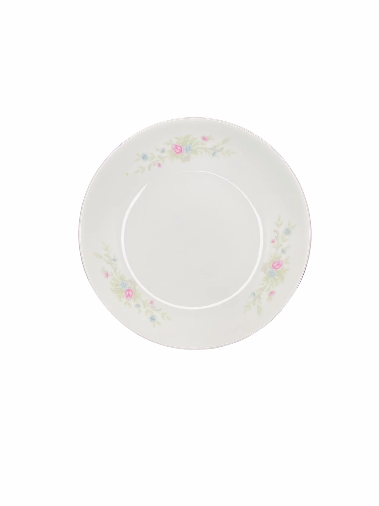 Florenteen Fine China Fantasia 8 Piece Dessert Dish Set White with Floral Pattern by Florenteen Fine China - Image 6