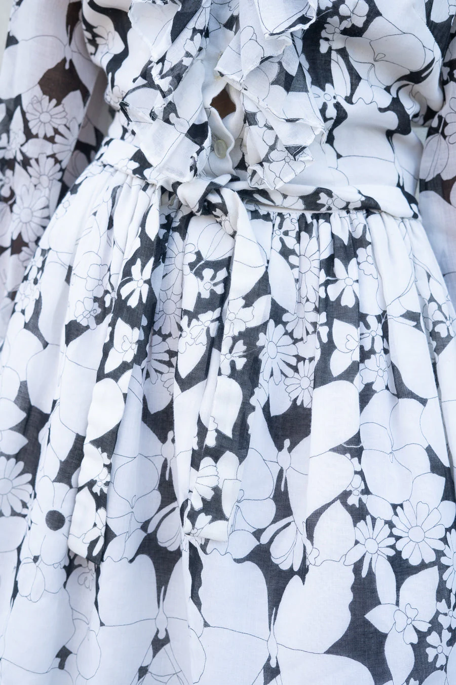 Flowers At Dusk Mini Dress - Image 7